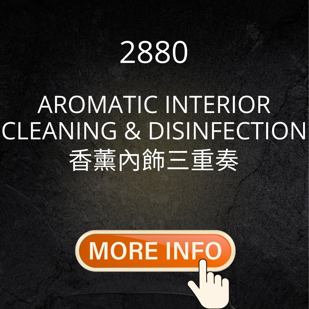 2880 Aromatic Interior Cleaning &amp; Disinfection Package