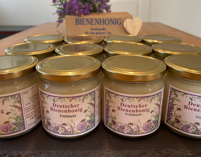 12 x Frühjahrsblütenhonig 500g