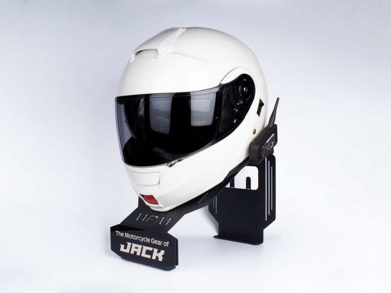 Motorrad-Helmhalter Tischständer
