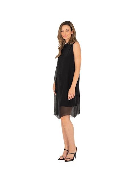 Dress Black 19-66148W, Size: small