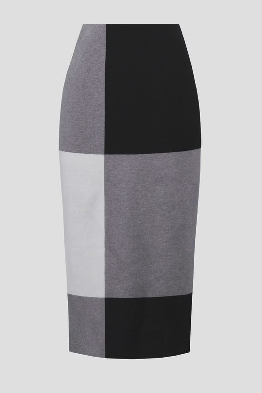 Skirt 3908 Black / Grey / Vanilla