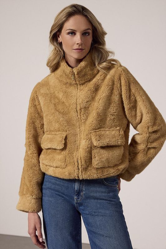 Jacket Faux Fur 8801