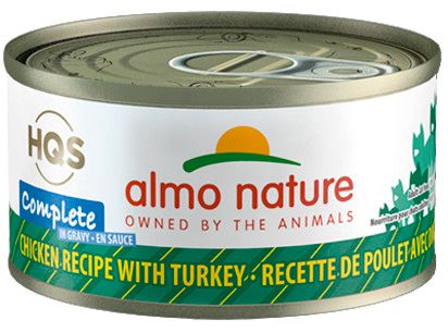 ALMO CAT 2.47OZ COMPLETE CAN - CHICKEN &amp; TURKEY