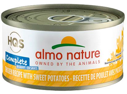 ALMO CAT  2.47OZ COMPLETE CAN - CHICKEN &amp; SWEET POTATO