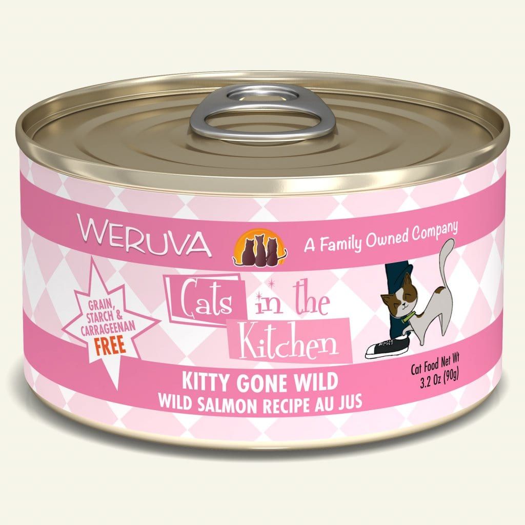 WERUVA CATS IN THE KITCHEN - KITTY GONE WILD 3.2OZ CAN