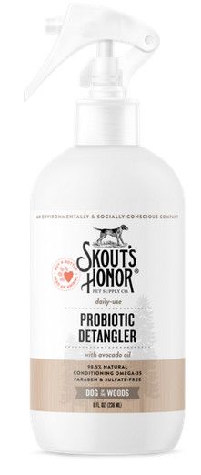 SKOUT&#39;S HONOR - PROBIOTIC DETANGLER SPRAY 8OZ