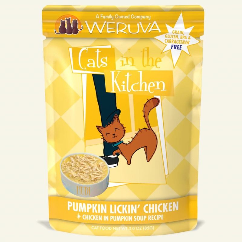 WERUVA CITK 3OZ POUCH - PUMPKIN LICKIN CHICKEN