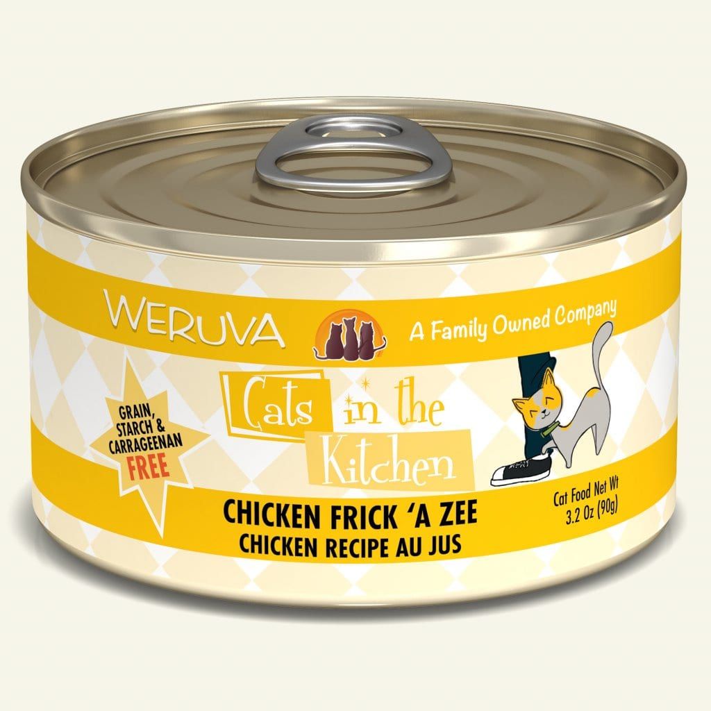 WERUVA CATS IN THE KITCHEN - CHICKEN FRICK A ZEE 3.2OZ CAN