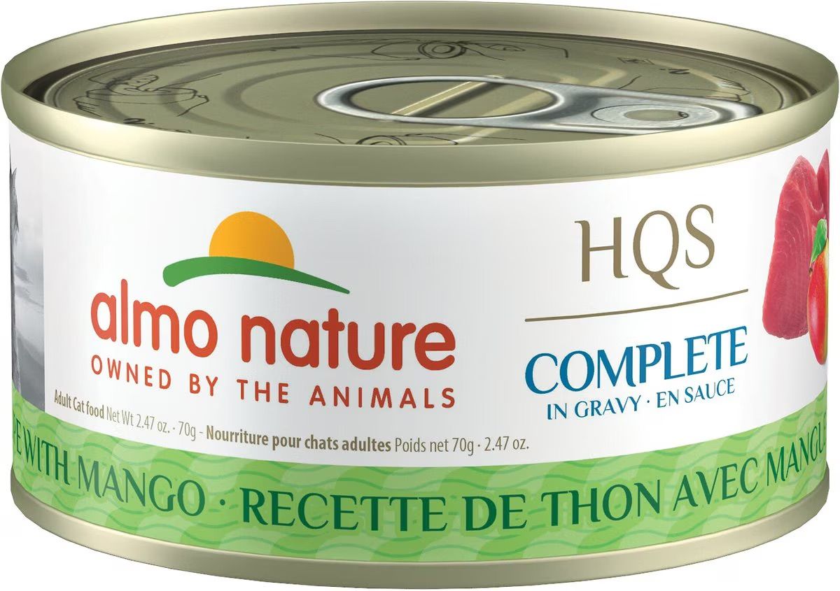 ALMO CAT 2.47OZ COMPLETE CAN - TUNA &amp; MANGO
