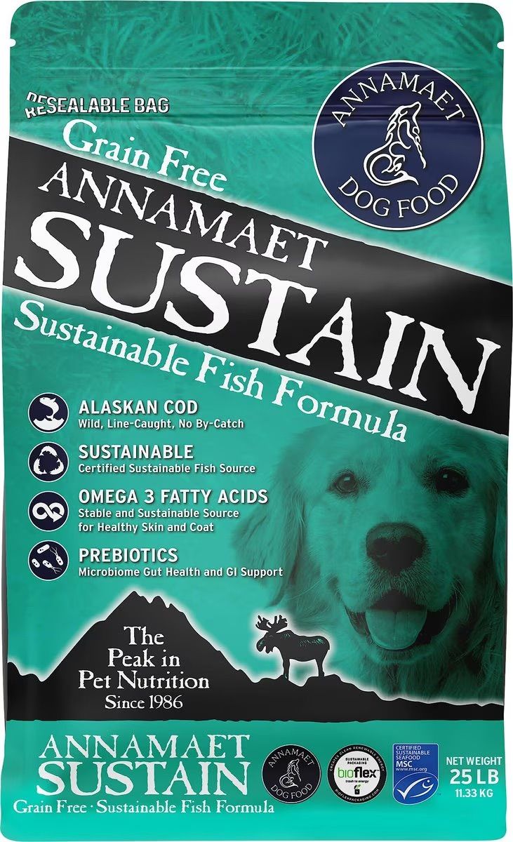 ANNAMAET DOG 5# GRAIN FREE SUSTAIN