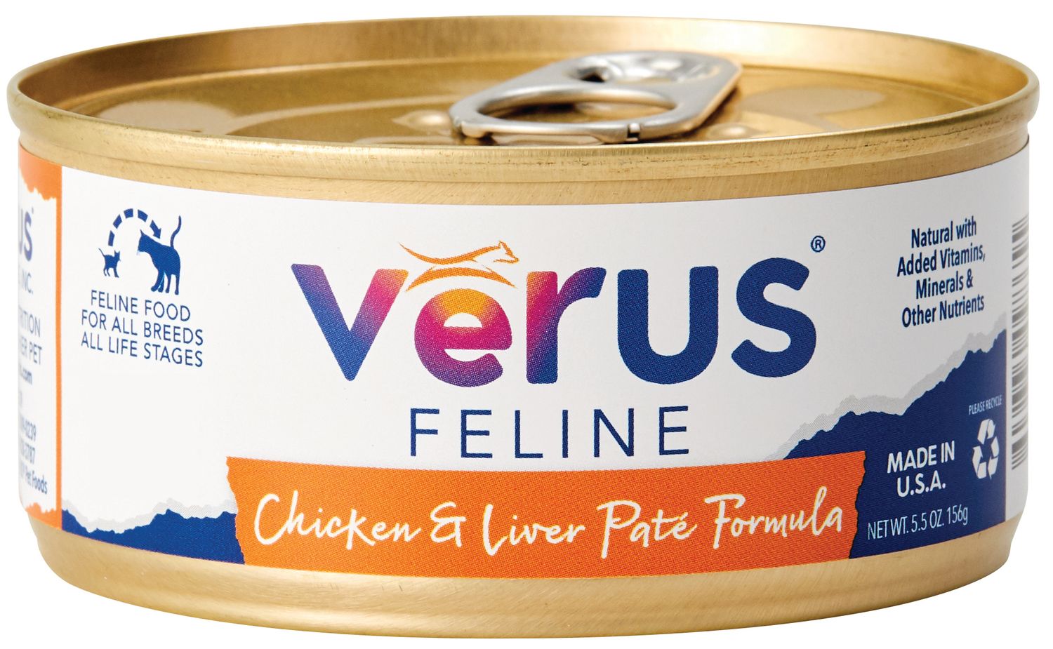 VERUS CAT 5.5OZ CHICKEN &amp; LIVER PATE