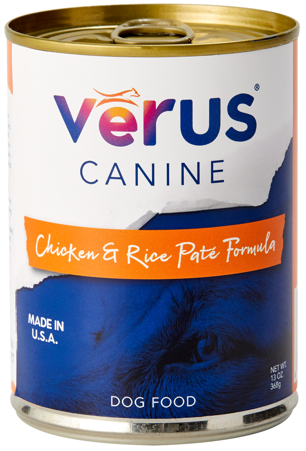 VERUS DOG 13OZ CHICKEN &amp; RICE PATE CASE