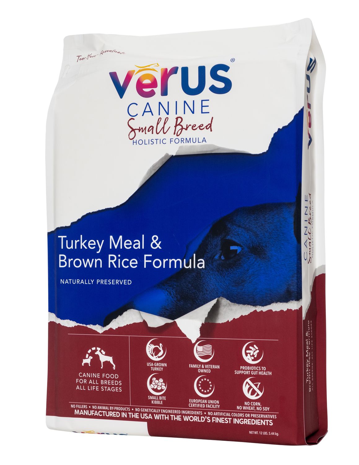 VERUS DOG 4# SMALL BREED TURKEY