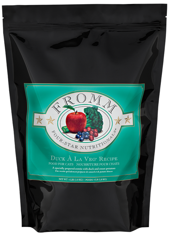 FROMM CAT 4# FOUR STAR DUCK A LA VEG