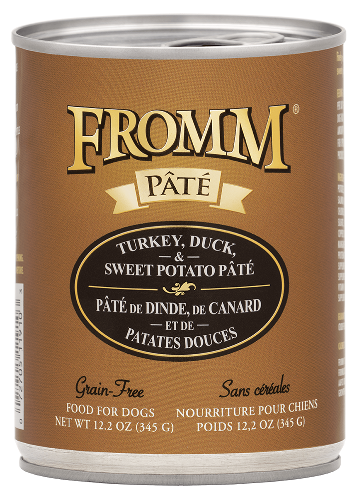 FROMM DOG 12.2OZ GOLD TURKEY &amp; DUCK PATE