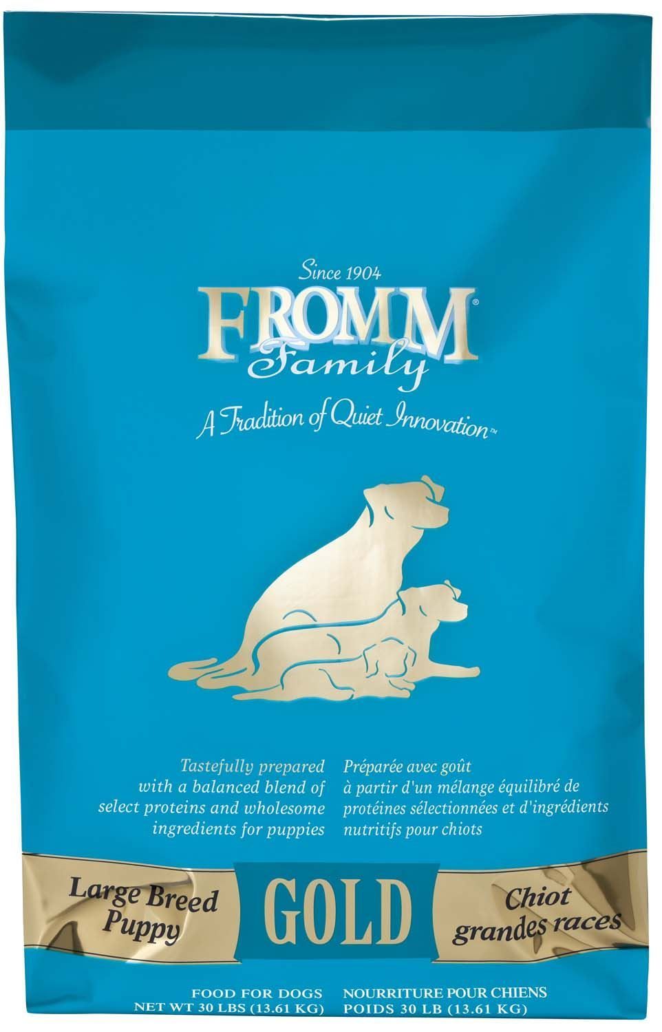 FROMM DOG 15# GOLD LARGE BREED PUPPY