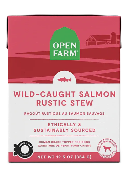 OPEN FARM 12.5OZ STEW WILD SALMON