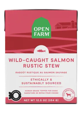 OPEN FARM 12.5OZ STEW WILD SALMON