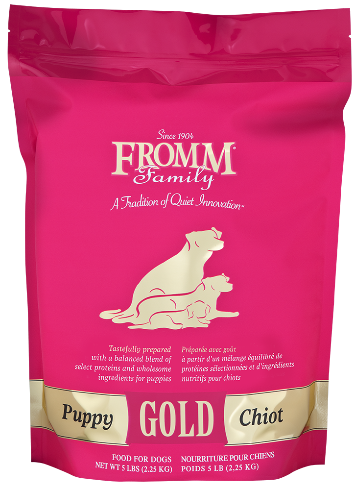 FROMM DOG 5# GOLD PUPPY
