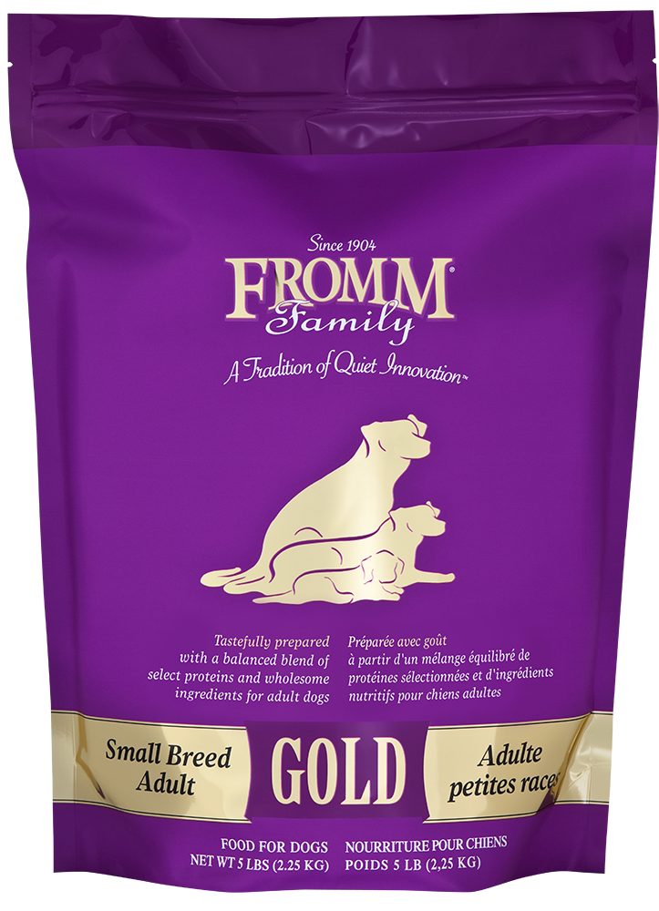 FROMM DOG 5# GOLD SMALL BREED ADULT