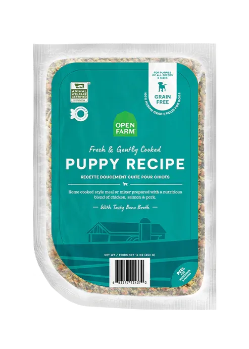 OPEN FARM 16OZ GENTLY COOKED PUPPY