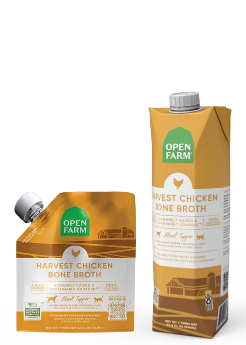 OPEN FARM 33OZ CHICKEN BROTH