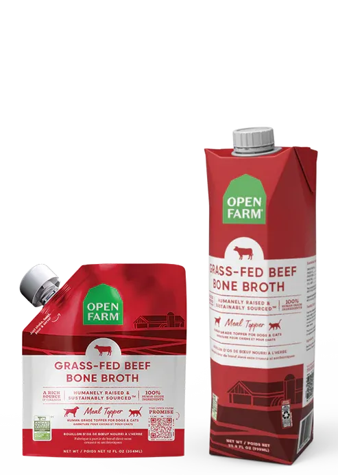 OPEN FARM 33OZ BEEF BROTH
