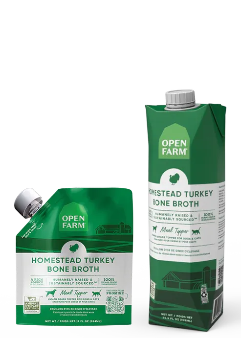 OPEN FARM 33OZ TURKEY BROTH