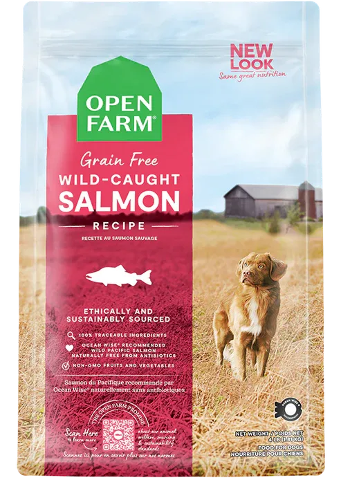 OPEN FARM 4# GF WILD SALMON