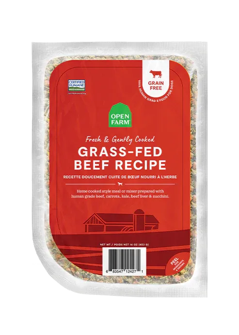 OPEN FARM 96OZ GENTLY COOKED BEEF BLK BOX
