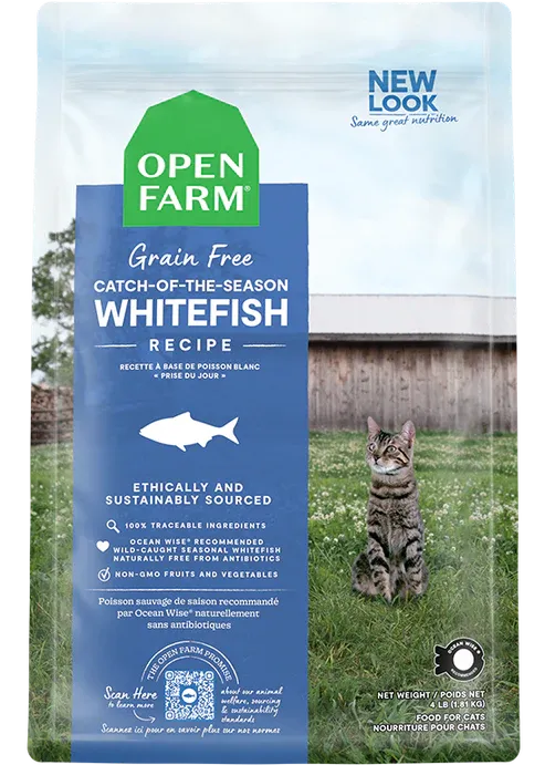 OPEN FARM CAT 8#  WHITEFISH