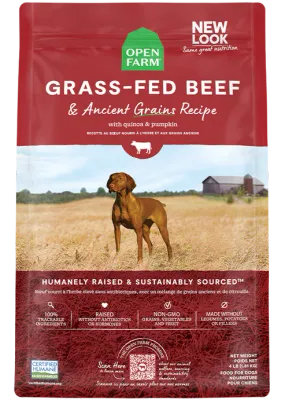 OPEN FARM DOG 22# ANCIENT GRAINS BEEF