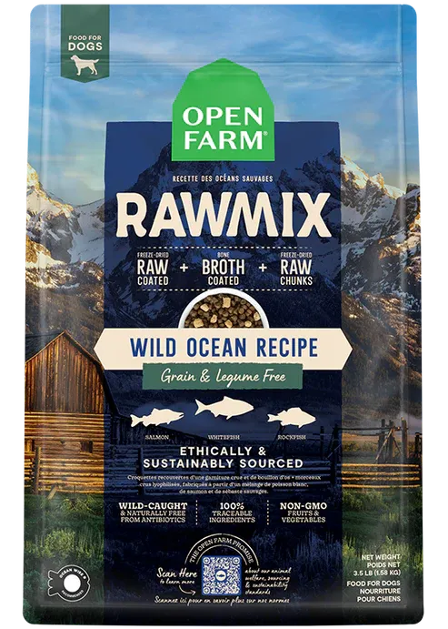 OPEN FARM DOG 3.5# GF WILD OCEAN RECIPE