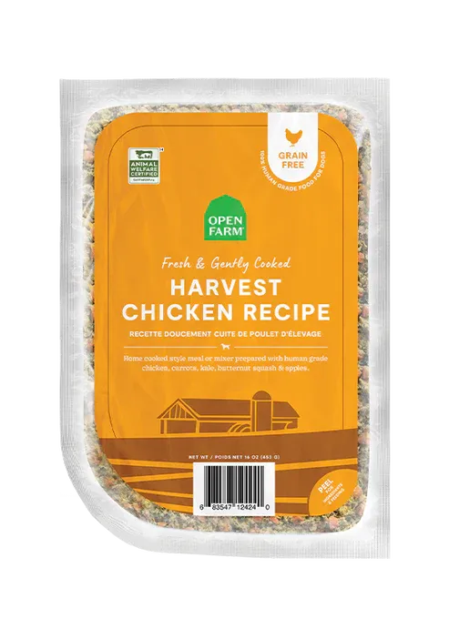 OPEN FARM DOG 16OZ CHICKEN GENTLY COOKED SINGLE