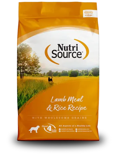 NUTRISOURCE DOG 12# ADULT LAMB AND RICE