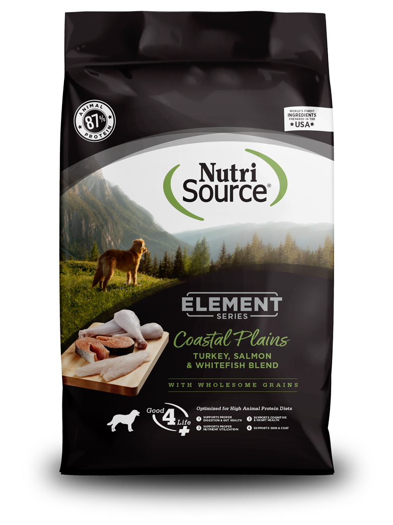 NUTRISOURCE DOG 12# ELEMENT COASTAL PLAINS
