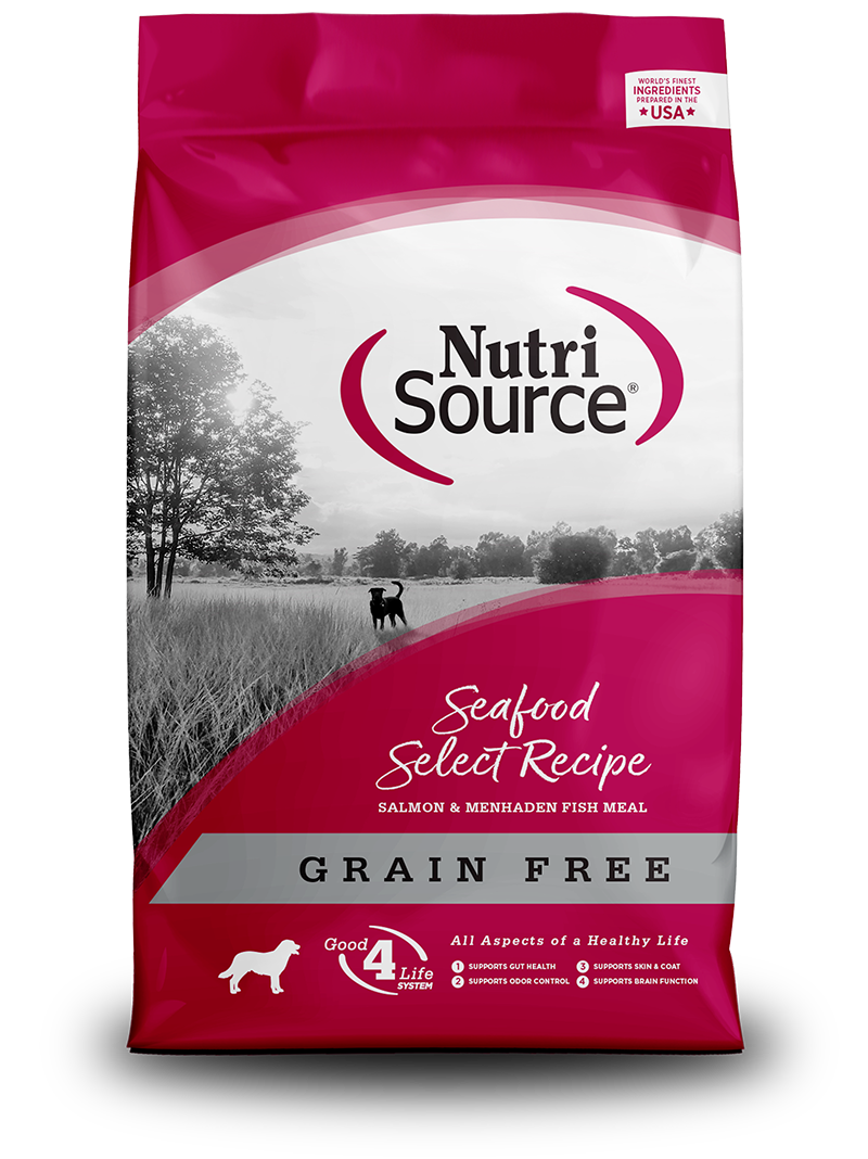 NUTRISOURCE DOG 12# GF SEAFOOD SELECT