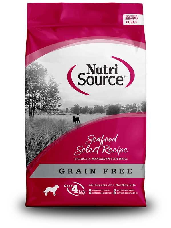NUTRISOURCE DOG 12# GF SEAFOOD SELECT