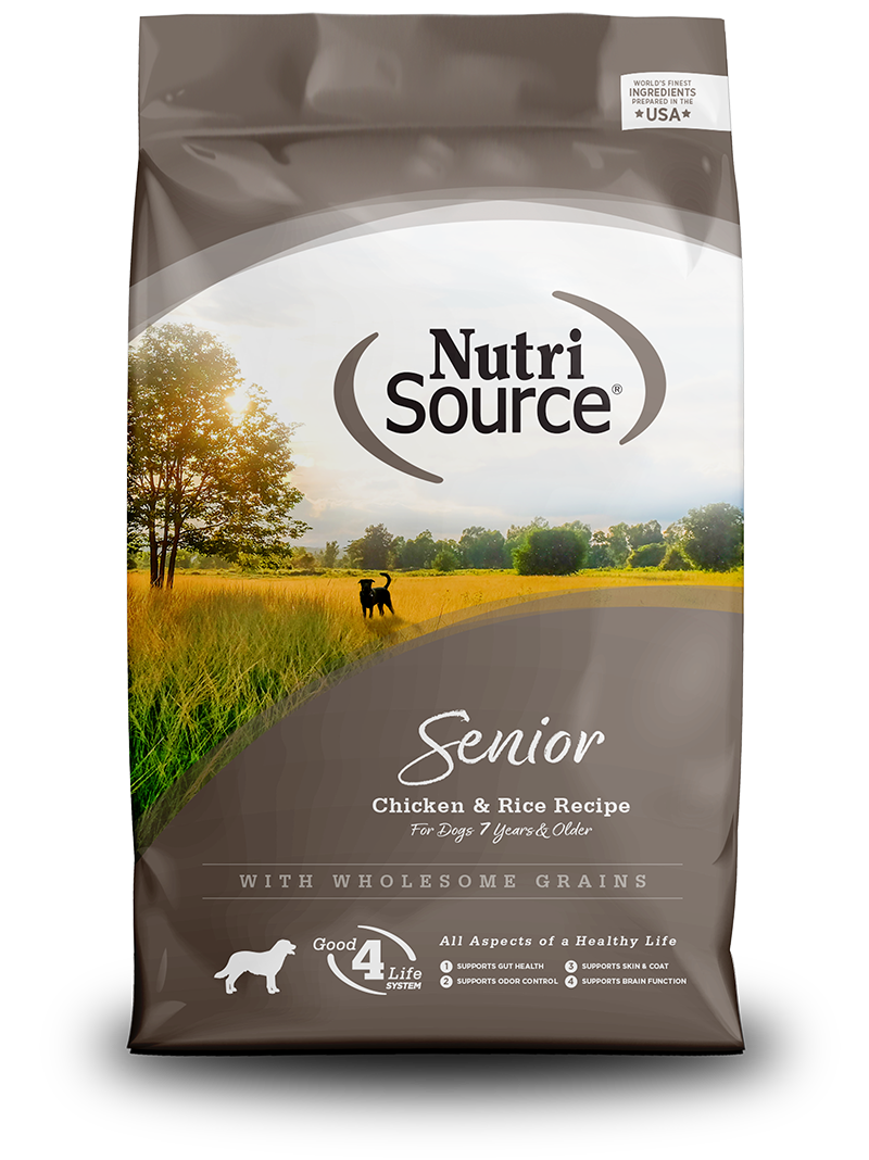 NUTRISOURCE DOG 12# SENIOR