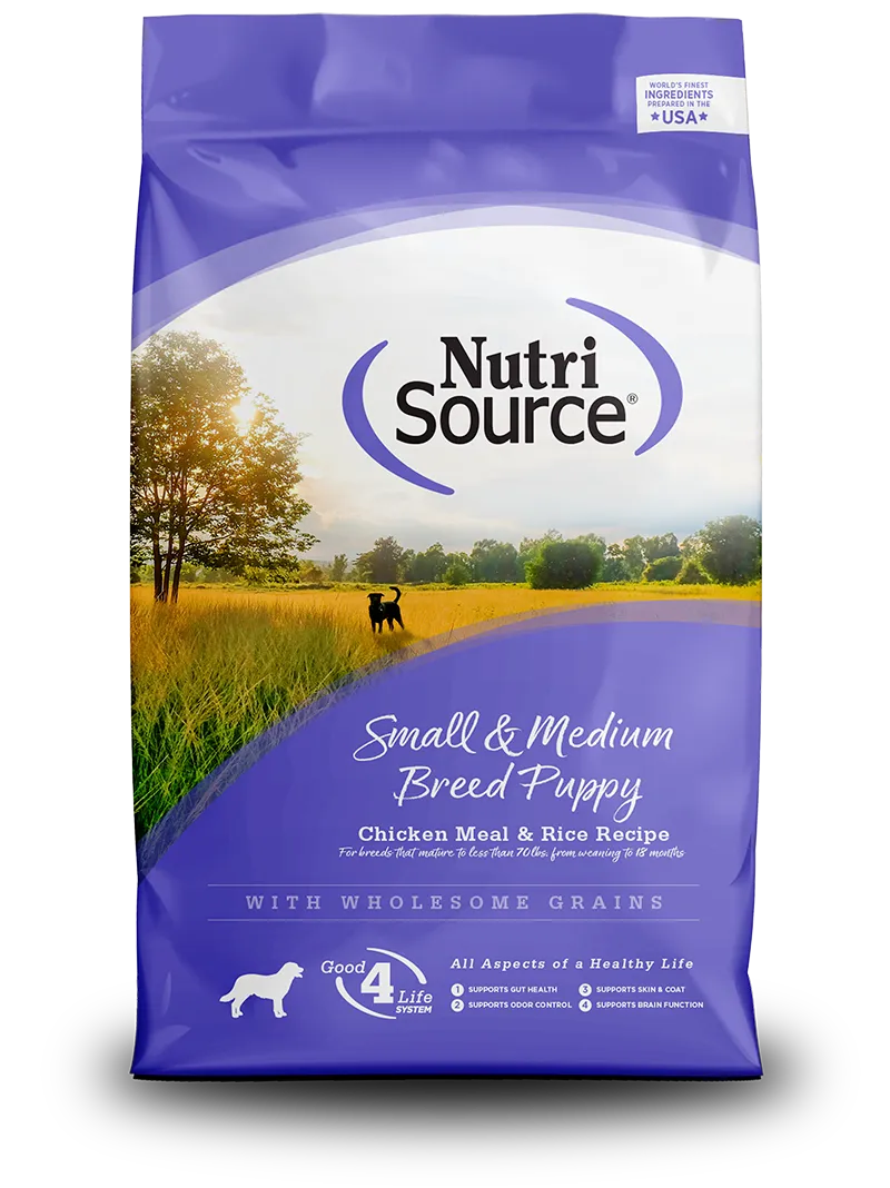 NUTRISOURCE DOG 12# SMALL BREED PUPPY