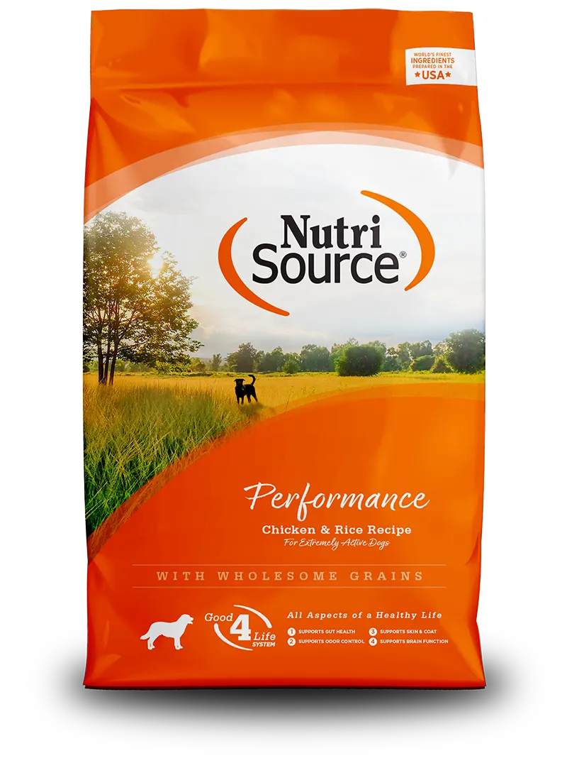 NUTRISOURCE DOG 40# PERFORMANCE