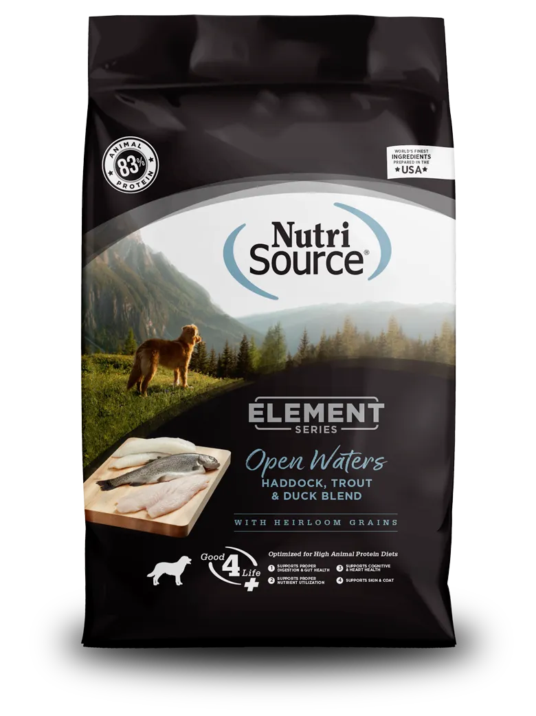 NUTRISOURCE DOG 4# ELEMENT OPEN WATERS