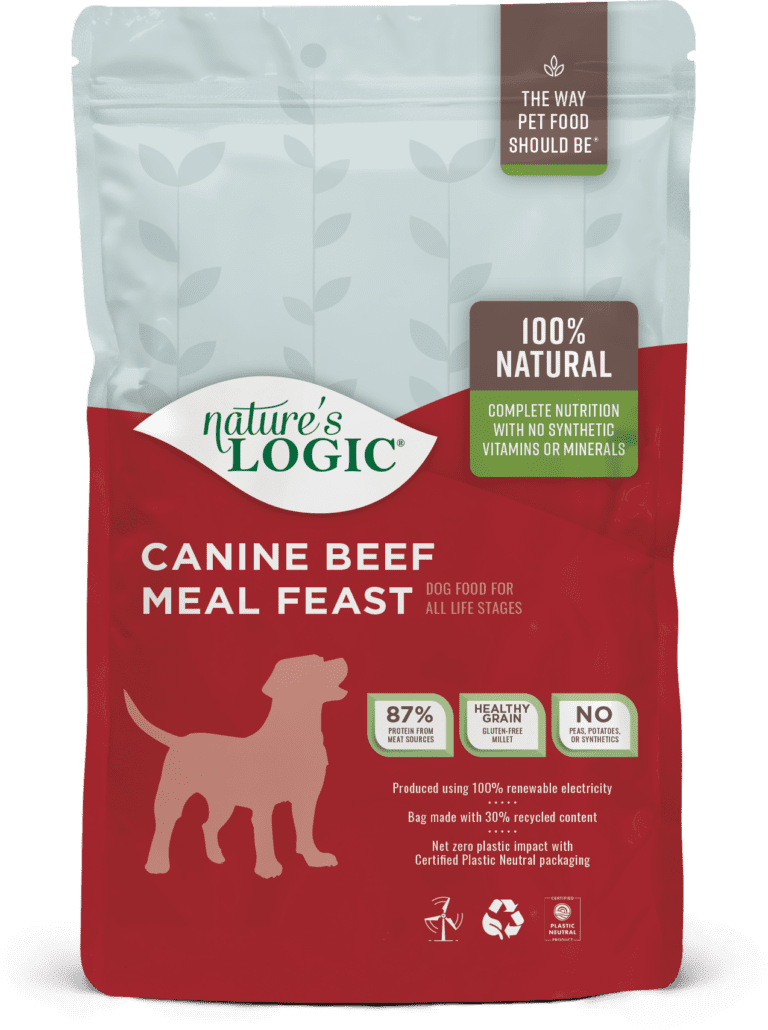 NATURE&#39;S LOGIC DOG 25# BEEF