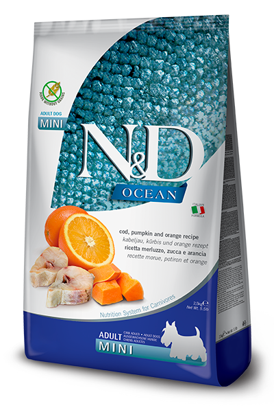 N&amp;D 15.4# PUMPKIN COD &amp; ORANGE MINI