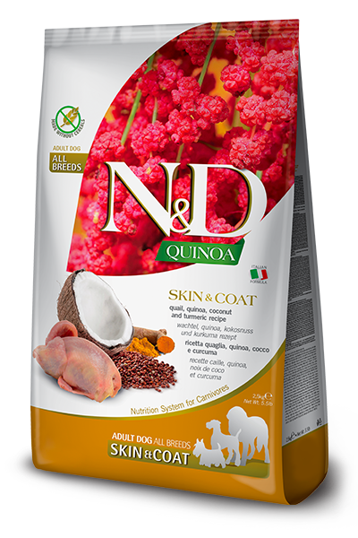 N&amp;D 15.4# QUINOA SKIN &amp; COAT QUAIL