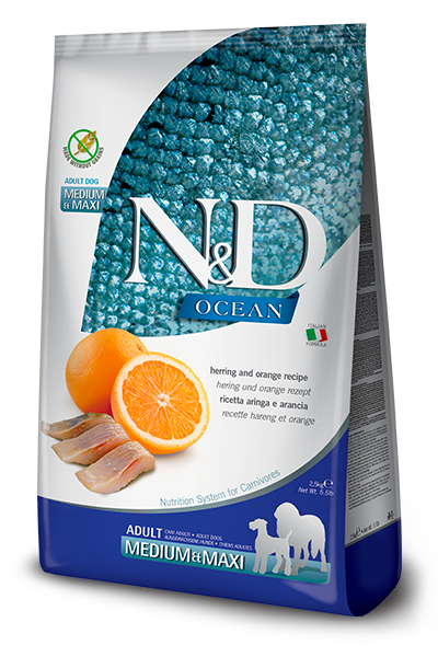N&amp;D 26.5# PRIME HERRING &amp; ORANGE MEDIUM/MAXI