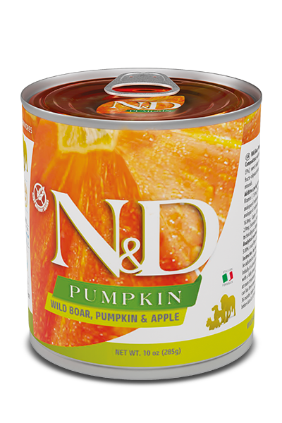 N&amp;D BOAR, PUMPKIN &amp; APPLE 10 OZ DOG CASE