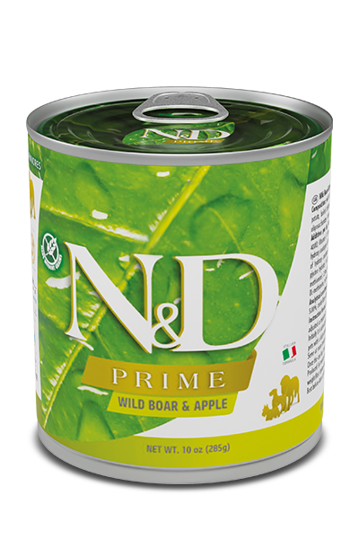 N&amp;D BOAR &amp; APPLE PRIME 10 OZ DOG CASE