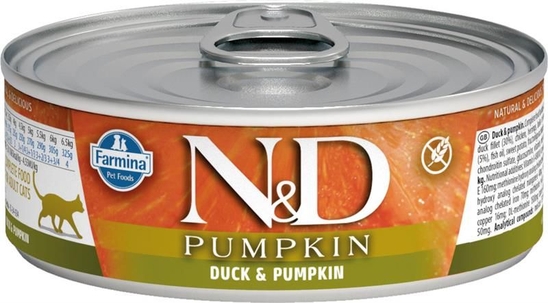 N&amp;D CAT 2.46OZ DUCK &amp; PUMPKIN