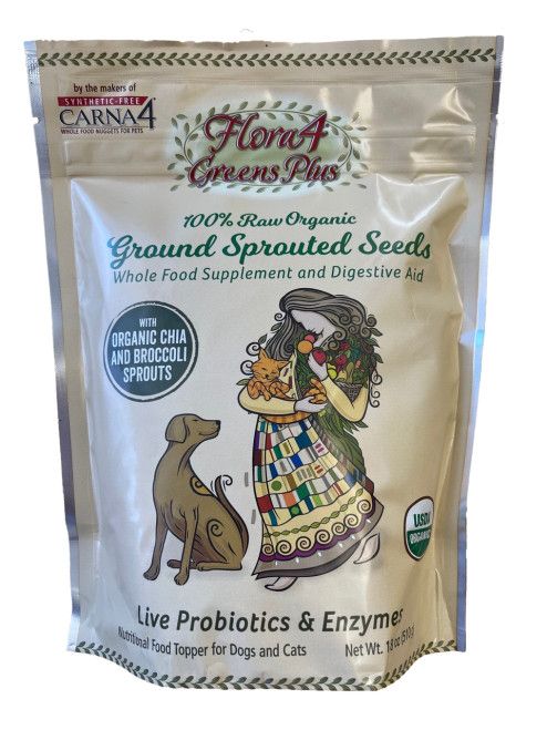 CARNA4 18OZ GREEN SPROUTED SEEDS TOPPER PROBIOTIC